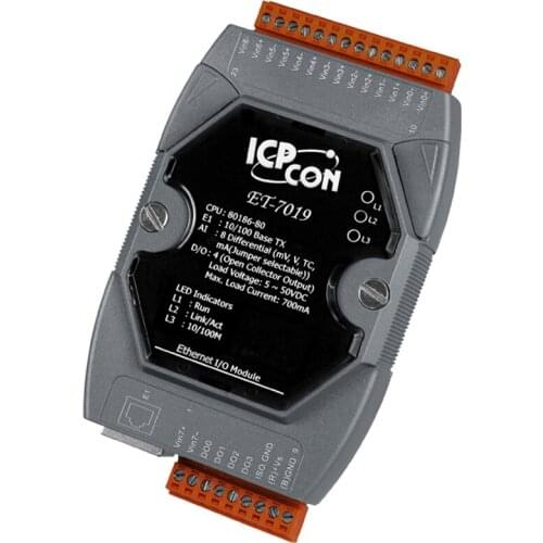 New Original Spot Photo For ET-7019 8-Channel Thermocouple Input High Voltage Protection And 4-Channel Isolated Output Module