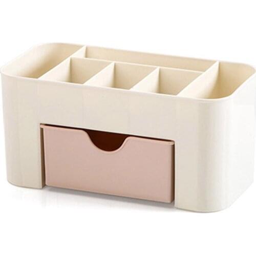 Plastic Makeup Drawer Organizer Cosmetic Drawer Storage Case Holder Jewelry Candy Color