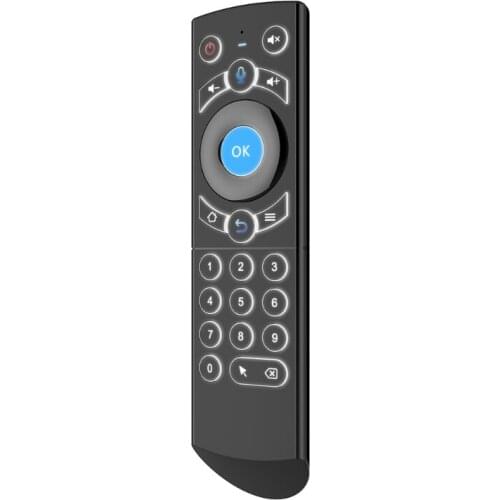 Fly Mouse Voice With Backlit Q7 Air 2.4G Wireless Remote Control Backlight IR Learning For TV Box VS G21 PRO G30S