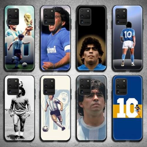 Diego Armando Maradona Argentina Phone Case for Samsung Galaxy S20 FE plus Ultra S6 S7 edge S8 S9 plus S10 5G lite 2020