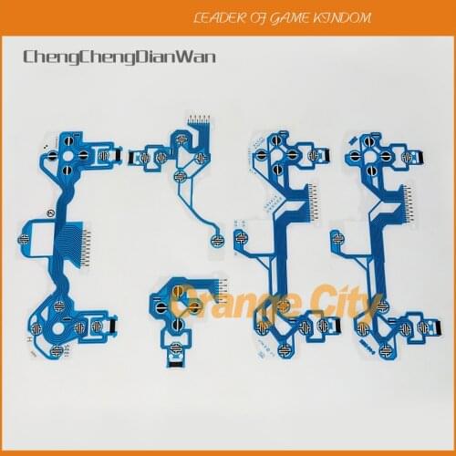 For Playstation 4 PS4 DS4 PRO Slim Controller Conductive Film Conducting Blue Film Keypad flex Cable JDM 050 040 030 011