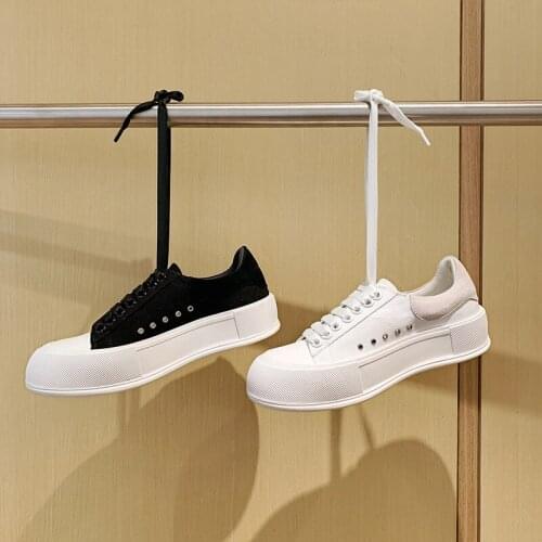 Womens Canvas Shoes 2021 Spring New Platform Shoes White Shoes Sneaker Women Shoes for Women