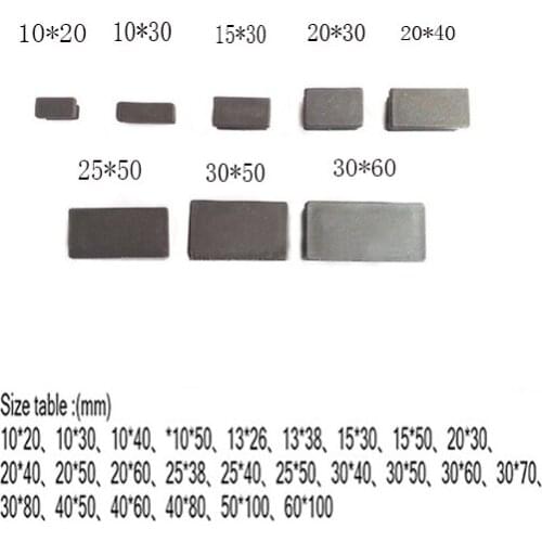 1# oblong Plastic tube plug insert end capsrectangle chair table blanking leg feet anti scartch,inserting pads protecting