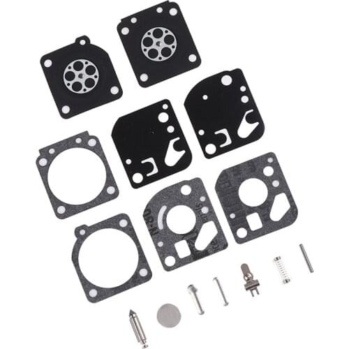 15PCS/SET Carburetor Carb Gasket Diaphragm Repair Rebuild Kit Fit For Zama RB-29 Carb Blower Trimmer