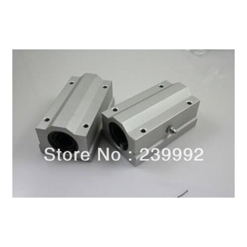 2pcs SC16LUU SCS16LUU for 16mm linear guide Linear Ball Bearing Block CNC Router pillow
