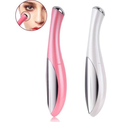 Electric Eye Massage Pen Mini Dark Circle Puffiness Removal Vibration Anti Wrinkle Thin Face Pen Device Beauty Tool