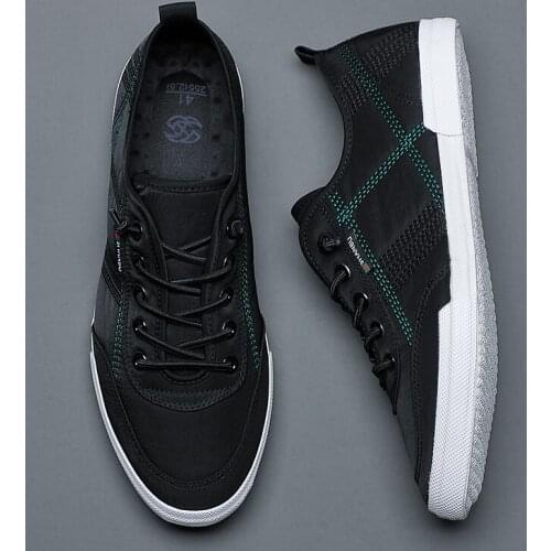 New Mens Canvas Sneaker Casual Shoes Elastic Band Sewing Loafers Breathable Soft Sole Designer Fats Spring Lazy Light Shoe 2101