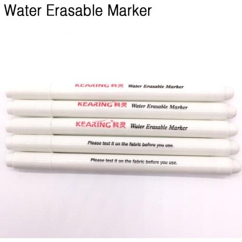 5pcs of Pack Water Disappears Markers Set Watercolor Marker Pen White Ink Drawing for Dark Cloth Paper