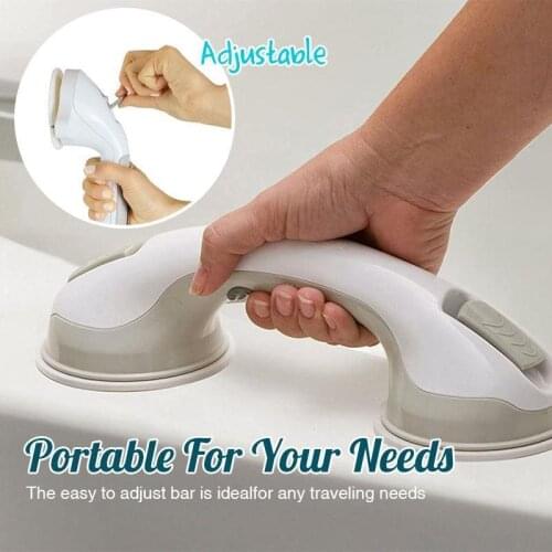 Bathroom Handrail Suction Cup Non-slip Safety Hand Rail Support Balance Bar Assist Bath Handle Dropshipping