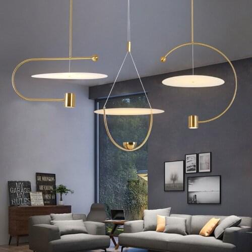 Postmodern Pendant Light Luxury Acrylic Dining Bedroom Room Living Room LED Lamp Designer Model Room Villa Cloakroom Lighting
