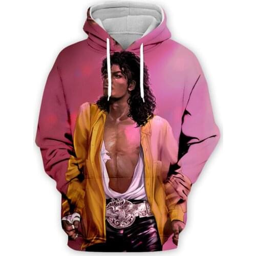 PLstar Cosmos Pop King Legend Singer Musician Michael Jackson Streetwear Pullover Colorful 3DPrint Men/Women Harajuku Hoodies 18