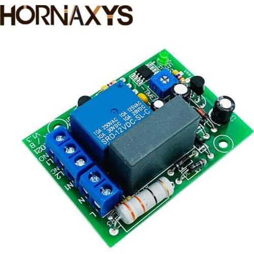 AC 220V Relay Module Switch Trigger Time Delay Circuit Timer Cycle Adjustable Timing Turn Off Board Timer Switch Module
