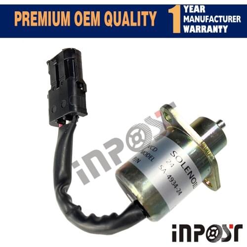 SA-4934-24 24v Fuel Shutdown Solenoid 700 Series Engine