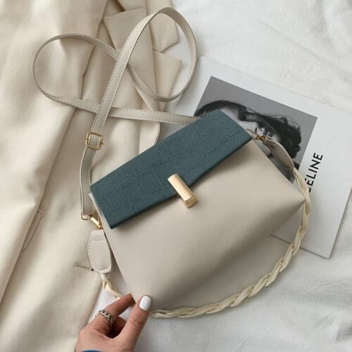 Shoulder Bags Crossbody Bags for Women Handbag Purse Fashion 2021 New Luxury Bag PU Leather Retro Chain Solid Color All-match