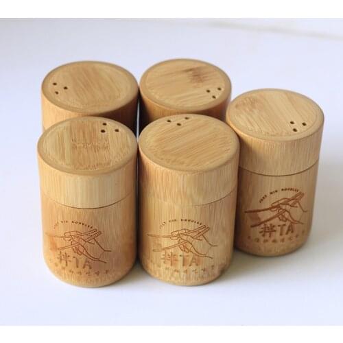 XMT-HOME Bamboo toothpick holders dinning restaurant toothpicks box barrels dental care table decoration 1pc
