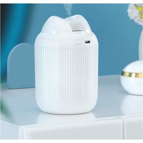 USB Ultrasonic Mini Air Humidifier Electric Aroma Essential Oil Diffuser Home Car Fogger Mist Maker Purifier with LED Night Lamp