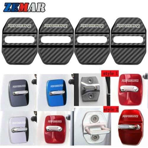 4pcs Car Door Lock Cover Case Protection For BMW 1 Series F20 E87 E81 E82 E88 F40 F21 F22 F45 F46 F32 F33 F36 E63 F12 F06 F23 M1