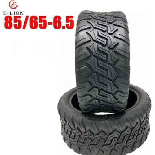 10 Inch Electric Scooter Tire 85/65-6.5 Tubeless Inner Tube Outer Tire Balance Car Thickened Tire E-bike City Tire