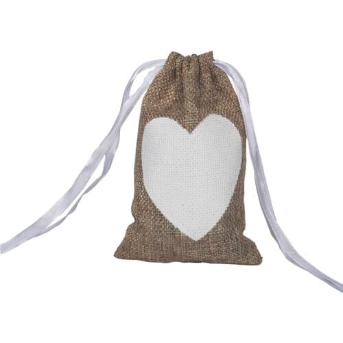 10pcs 10x15cmDIY Linen Bundle Pocket, Wedding Party Decoration Bag, Love Gift Linen Bag Package Box Bags Gift Decoration Supply