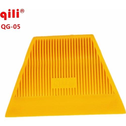 10pcs Wholesale Welcomed Squeegee Car Qili QG-05 Imported POM Trapezoidal Hard Scraper Blade Scraper