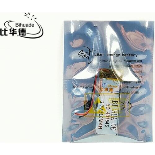 10pcs [SD] 3.7V,310mAH,[401646] Polymer lithium ion / Li-ion battery for TOY,POWER BANK,GPS,mp3,mp4,cell phone,speaker