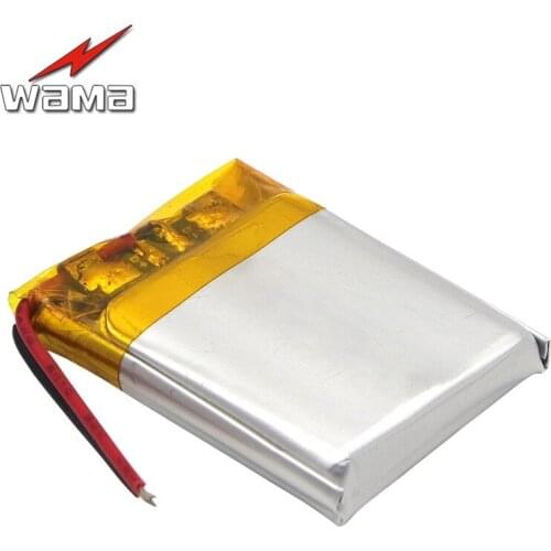4pcs/lot WAMA 602530 3.7V Li-polymer Rechargeable Battery Over-charge Protected PCB for Lithium Bluetooth Headphones Headset
