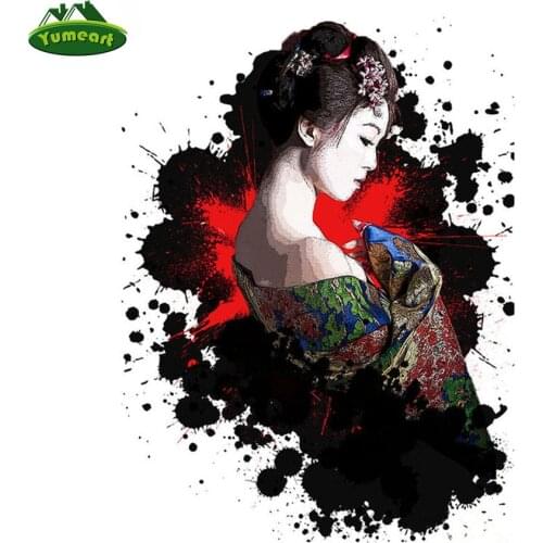 DIY Diamond Mosaic Embroidery Japanese Geisha Ink Beauty Diamond Painting By Number Full Square Cross Stitch Mazayka Home Decor