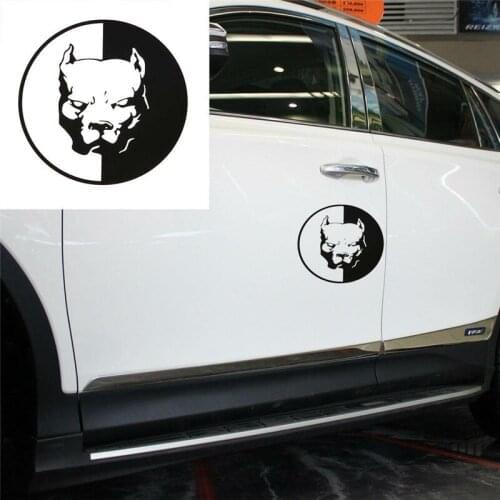 Car Fashion Sticker Sticker Waterproof Pitbull Dog Bulldog Car Sticker Decoration Decal Auto Styling Car Sticker Car Accessories
