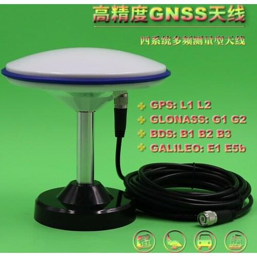 Driving School Differential GPS Beidou GNSS Four-star Multi-frequency ZED-F9P MappingMushroom Head Antenna BT-170-D-TNC