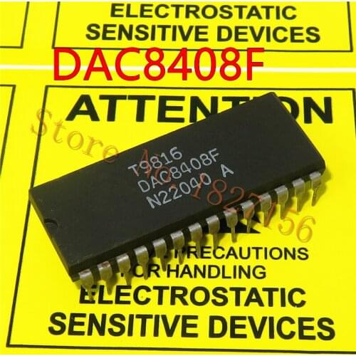 Freeshipping DAC8408F DAC8408 Quad 8-Bit Multiplying CMOS D/A Converter with Memory