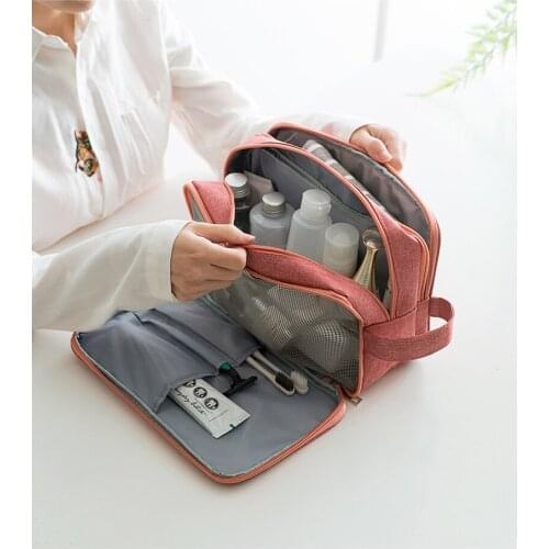 Travel Cosmetic Bag Men Women Waterproof Makeup Bags Storage Bag High-Capacity Bath Toiletry Wash Bag