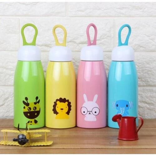 HOT SALE!! 280ML/360ML Mini Cute Coffee Vacuum Flasks Thermos Stainless Steel Travel Drink Water Bottle Thermoses Cups and Mugs