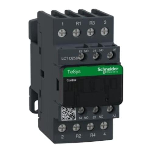 LC1D258 LC1D258F7 LC1D258F7C LC1-D258F7C TeSys D contactor - 4P(2 NO + 2 NC) - AC-1