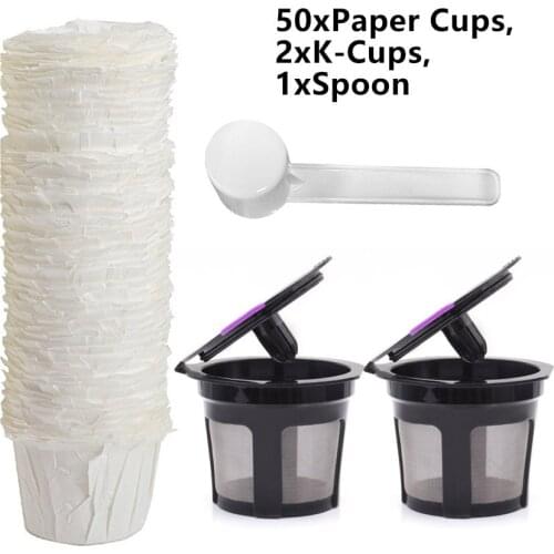 Reusable K-Cup Filter Pod For Keurig Coffee Maker/K-Mini/K-Classic/K-Compact For K10Plus\k45\k55\k65\k70\k75\k80\k90\k155