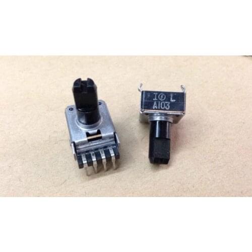 2PCS/LOT NOBLE RK11 type potentiometer single innovation machine potentiometer A10K, handle long 13MM