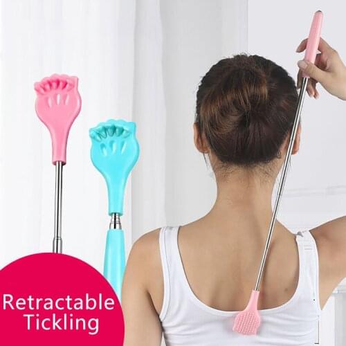 Extendable Back Scratcher Telescopic Scratching Back Stick For Itch Massager