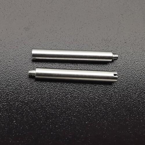2PCS Screw Tube And Screwdriver For Rolex RLX Oyster Perpetual Sub Mariner Watch Band Steel Connect Buckle Screws Rod Parts Tool