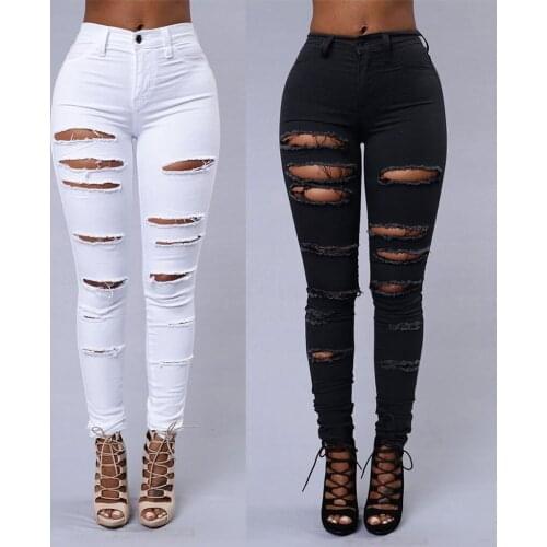 Женские джинсовые капри WHooHoo China At AliExpress