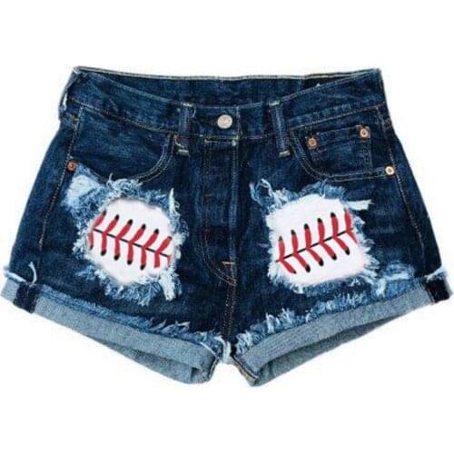 Summer Patchwork Ripped Jean Shorts 2021 Plus Size Woman Casual Hole Hot Short Denim S-XXXL