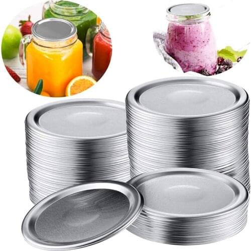10 Piece Mason Jar Lids for Canning Regular Mouth Lids Split-Type Lids Storage Metal Caps Canning Lids Canning Covers