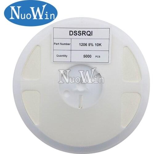 5000pcs 1206 5% SMD resistor 0R ~ 10M 1/4W 0 1 10 100 150 220 330 ohm 1K 2.2K 4.7K 10K 100K 0R 1R 10R 100R 150R 220R 330R 1M 10M