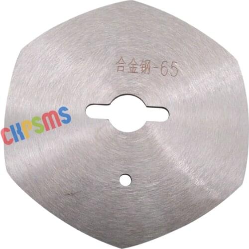 Alloy Steel 6-sided Round Knife Compatible With Cloth Fabric Electric Cutter Machine