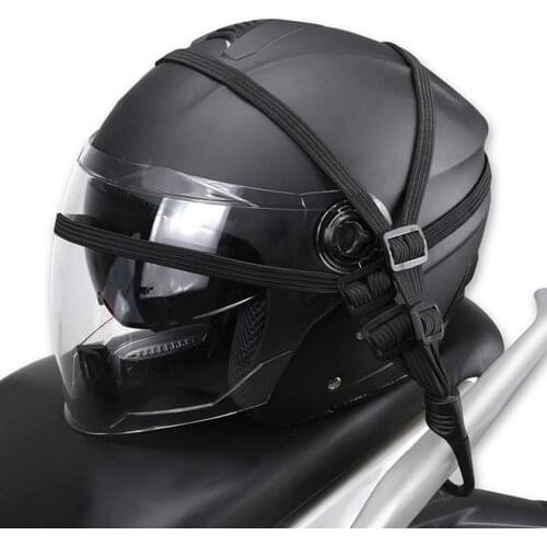 60cm Motorcycle Retractable Elastic Helmet Luggage Bungee Rope Cord Strap Belt