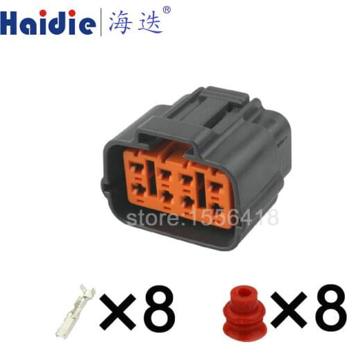 1set 8pin sumitomo auto electric waterproof plug wiring cable harness connector 6185-0054