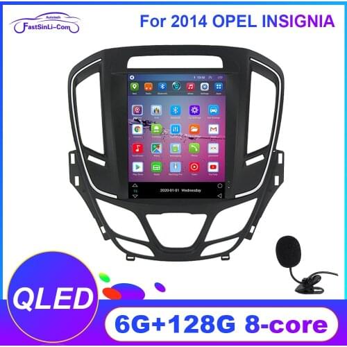 Android Car Multimedia Tesla GPS Radio Player for 2014 OPEL INSIGNIA Auto AC Version