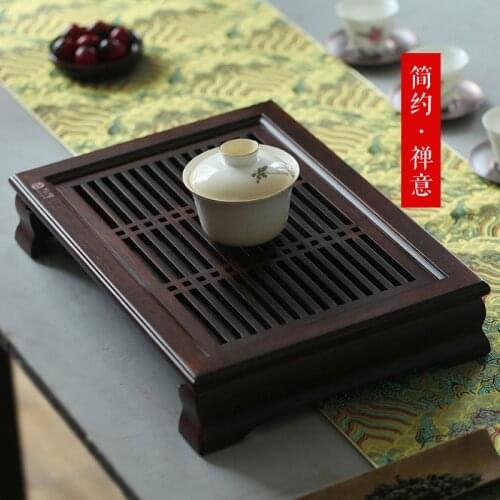 Nan Bamboo Tea Tray Simple Office Household Small Drawer Water Storage Tea Tray Kung Fu Tea Sea Tea Table