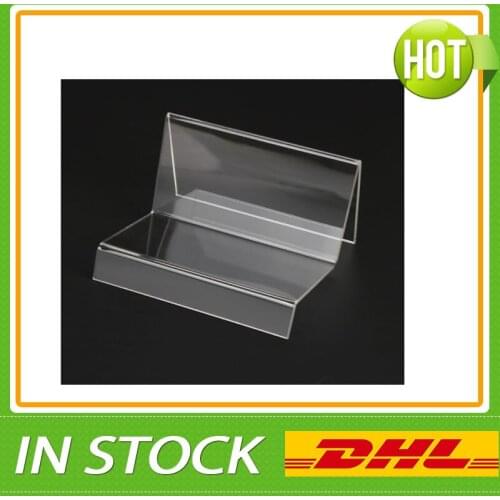 Free Shipping Clear Acrylic Wallet Display Stand Acrylic Purse Display Racks