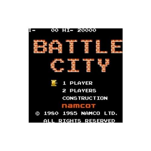 Big Sale Battle City Region Free 8 Bit Game Card For 72 Pin Video Game Player