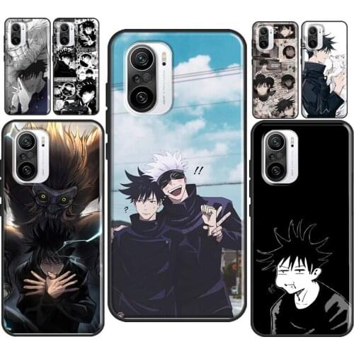 Fushiguro Megumi Jujutsu Kaisen For POCO F3 M3 POCO X3 Pro Case For Xiaomi Mi 11 Lite Note 10 Mi 9T 10T Pro Back Cover