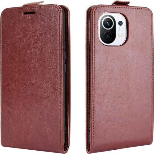 Luxury PU Leather Flip Case Vertical Open Down Up Case For Xiaomi Mi 11 Pro Mi 11 Lite Mi 11 Lite Case Coque